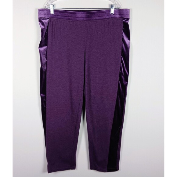 Alfani Intimates Pajama Set Women's XXL Loungewear Purple - Picture 4 of 12